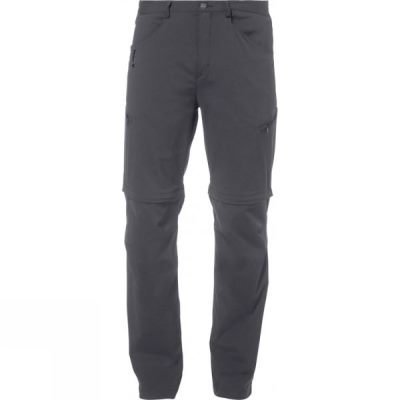 Pantalones Vaude Yaki Zip Off Hombre - Gris - Chile CFJ893420